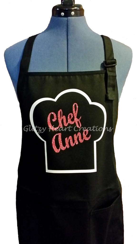 Personalized Apron - Chef Design with Hat