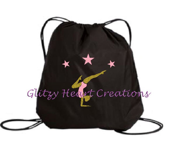 Gymnastics Balance Design - Cinch Bag