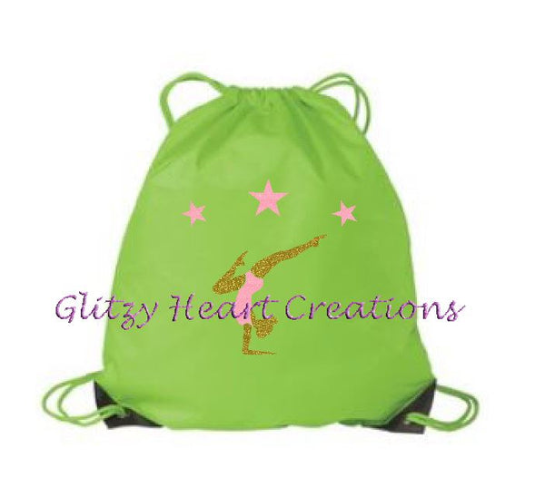 Gymnastics Balance Design - Cinch Bag